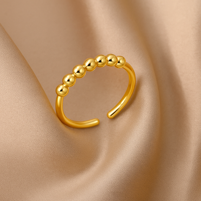 Anel Perolado de ouro (COMPRE 1 E GANHE UM BRINDE)