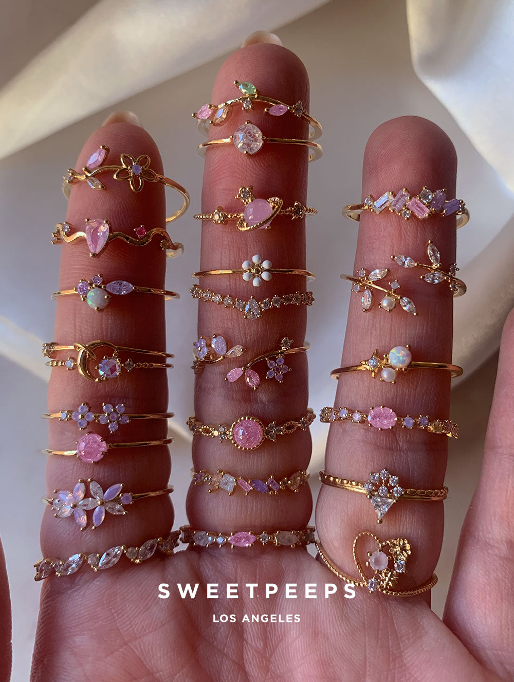 Cottage Garden Pastel Ring