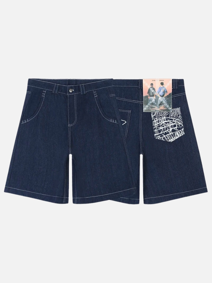 Bermuda Jeans Jorts Calle King