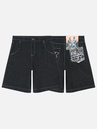 Bermuda Jeans Jorts Calle King