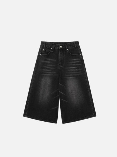 Bermuda Jeans Jorts Preto Enduro