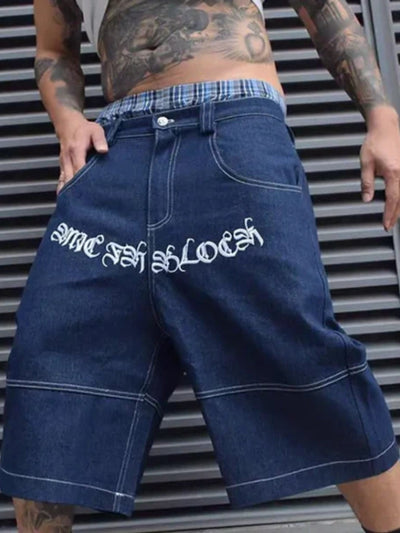 Bermuda Jeans Jorts com Bolsos Hope