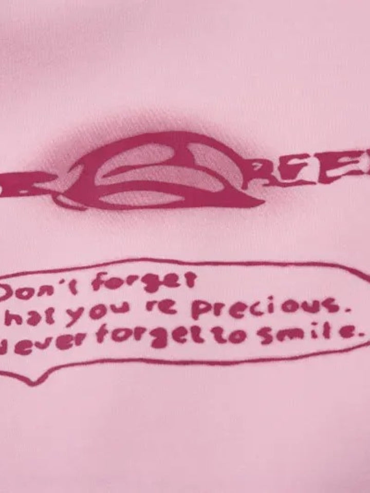 Blusa Moletom com Capuz 'Cartoon Print'