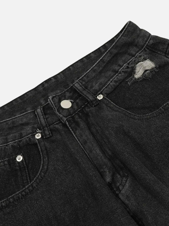 Calça Jeans Baggy Rasgada 'Pockets'