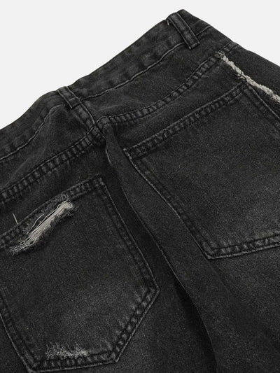 Calça Jeans Baggy Rasgada 'Pockets'