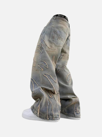 Calça Baggy Jeans 'Details'