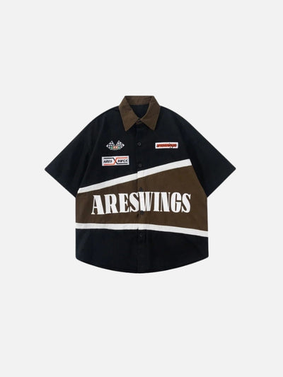 Camisa Manga Curta com Botões 'Nova York'