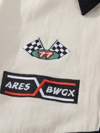 Camisa Manga Curta com Botões 'Nova York'