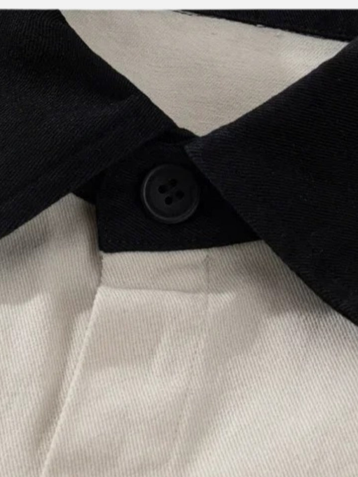 Camisa Manga Curta com Botões 'Nova York'