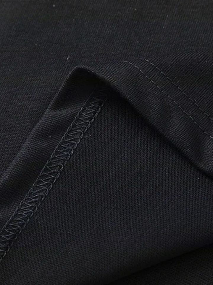 Camiseta Masculina Casual Preto 'Blade'