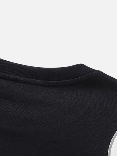 Camiseta Masculina Casual Preto 'Blade'