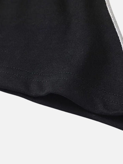 Camiseta Masculina Casual Preto 'Blade'