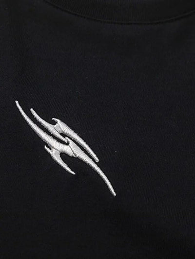 Camiseta Masculina Casual Preto 'Blade'