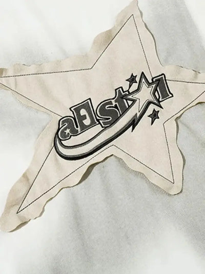 Camiseta Oversized 'Star' Algodão