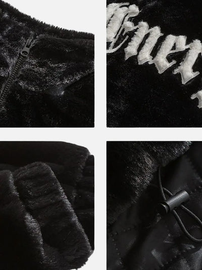 Jaqueta Peluciado Gola Alta 'Broid'