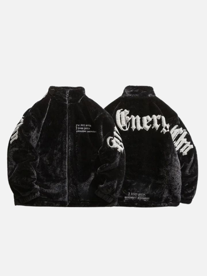 Jaqueta Peluciado Gola Alta 'Broid'