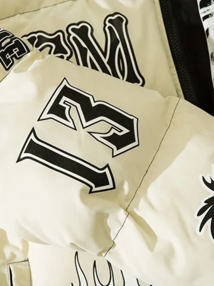 Jaqueta Puffer com Capuz 'Young You'