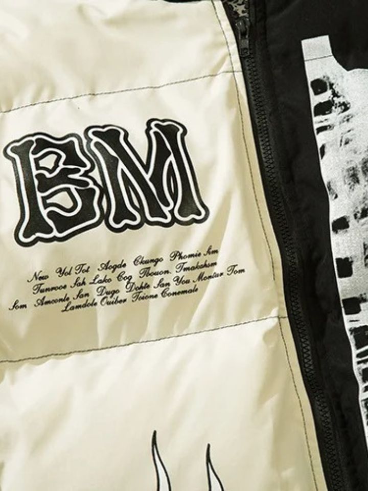 Jaqueta Puffer com Capuz 'Young You'