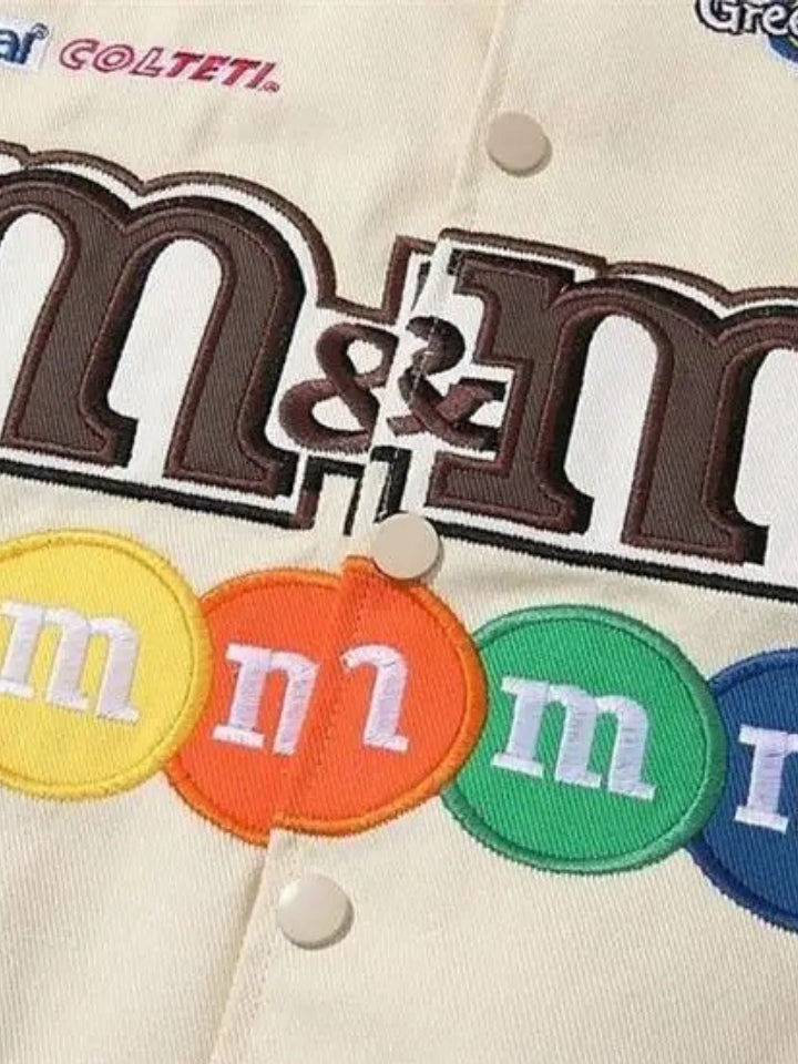 Jaqueta College Bordado 'M&M'