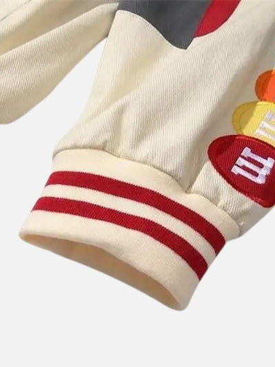 Jaqueta College Bordado 'M&M'