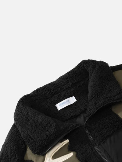 Jaqueta Masculina de Gola Alta 'Chest' Peluciada