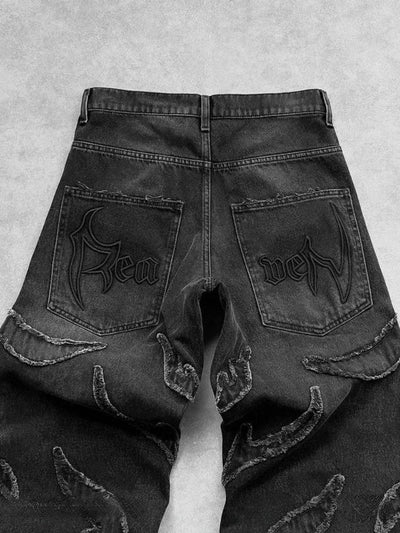 Calça Baggy Jeans 'Details'