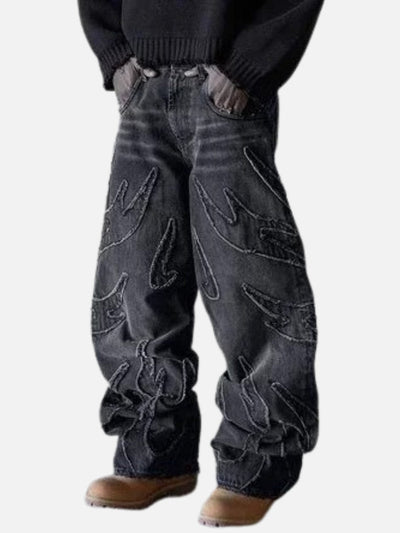 Calça Baggy Jeans 'Details'
