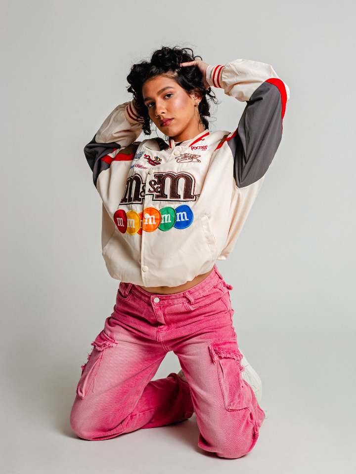 Jaqueta College Bordado 'M&M'