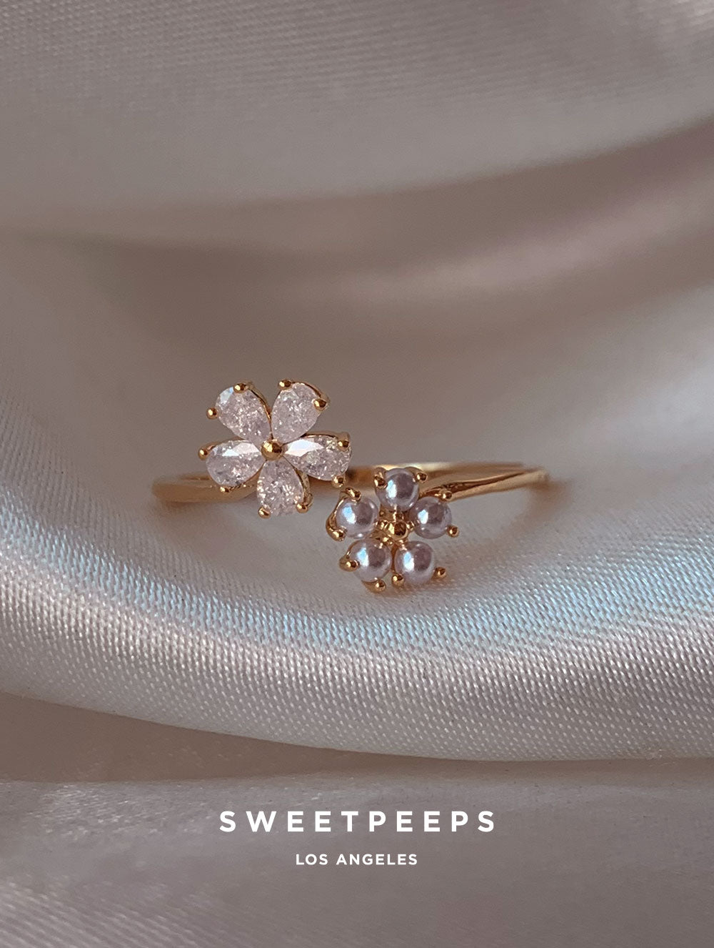 Shiori Baby's Breath Ring