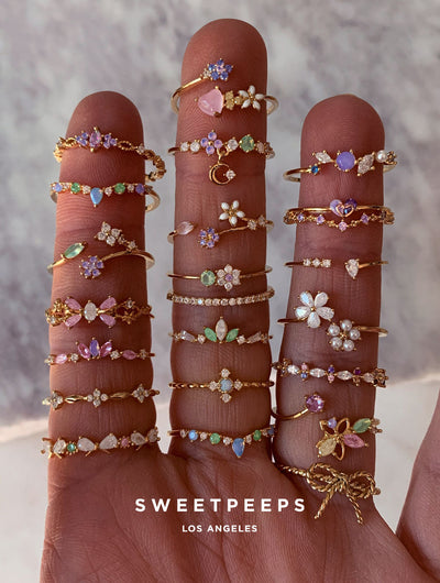 Shiori Baby's Breath Ring